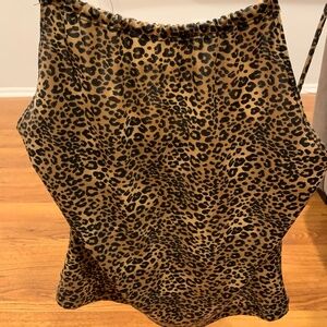 Sexy Leopard print tank top- Size Small